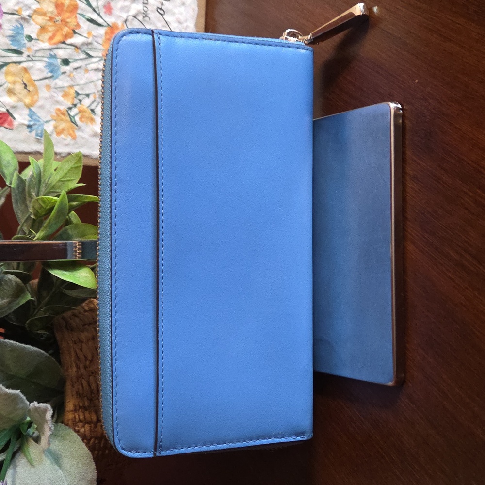 Kate Spade NY Tide Pool Puffy Puffer Fish Continental Wallet EUC - Picture 3 of 16